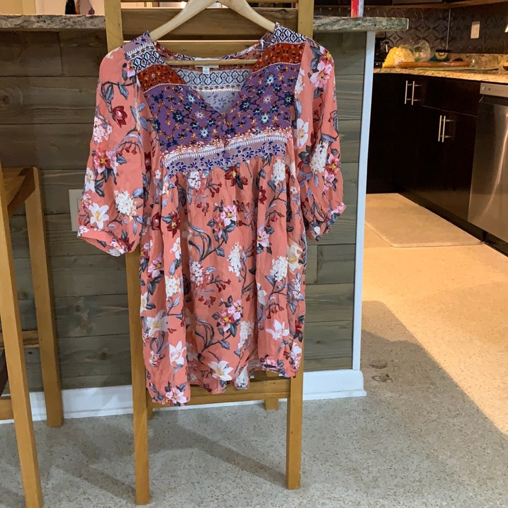 Cute Floral Dress Size Small